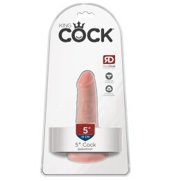 King Cock 5 inch Flesh