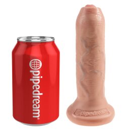 King Cock 6 inch Uncut Flesh