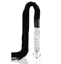 Hand Blown Glass Whip