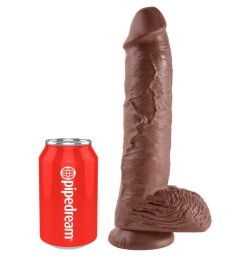 KC 10 Cock with Balls Brown