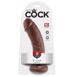 King Cock 8 Cock Brown
