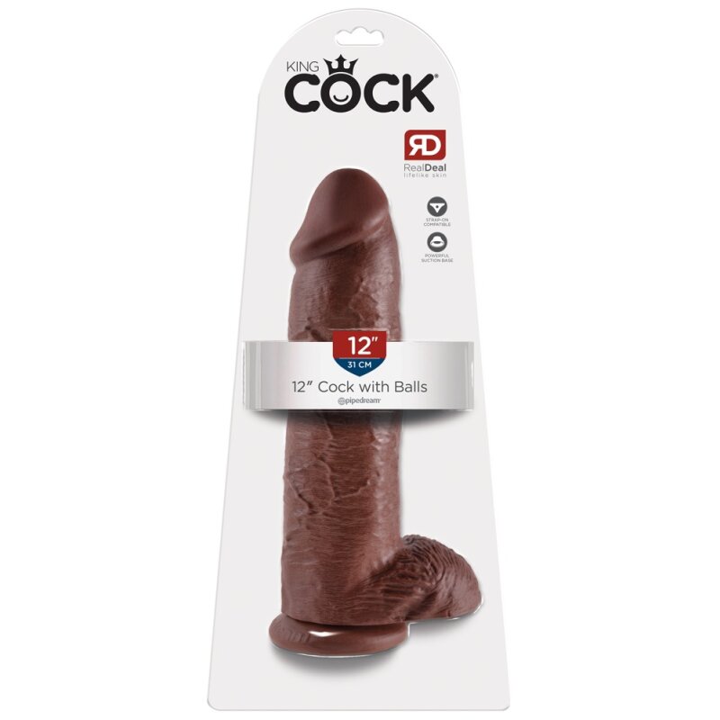 King Cock 12 Cock w Balls Bro