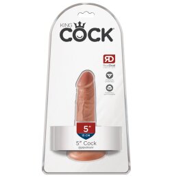 King Cock 5 Cock Tan