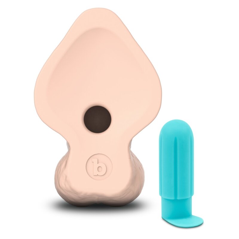 b-Vibe Slipskin 9" Curved Crea