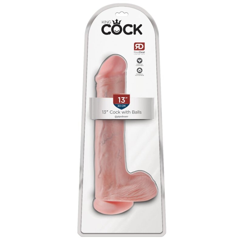 King Cock 13 Cock w Balls Lig