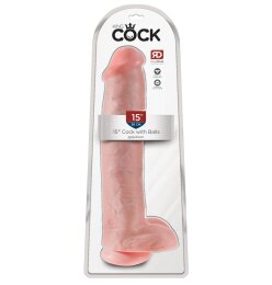 King Cock 15 Cock w Balls