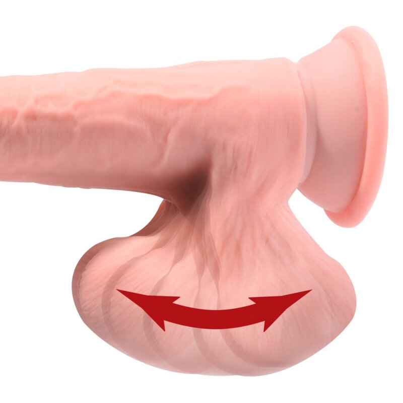 Triple Density Cock with Swinging Balls