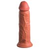 8" Dual Density Silicone Cock