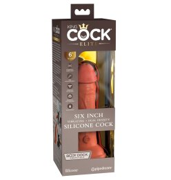 KCE 6 DD Vibrating Cock Tan