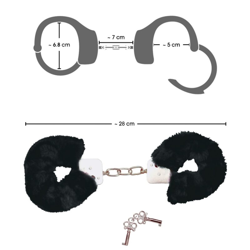 Handschellen Schwarz
