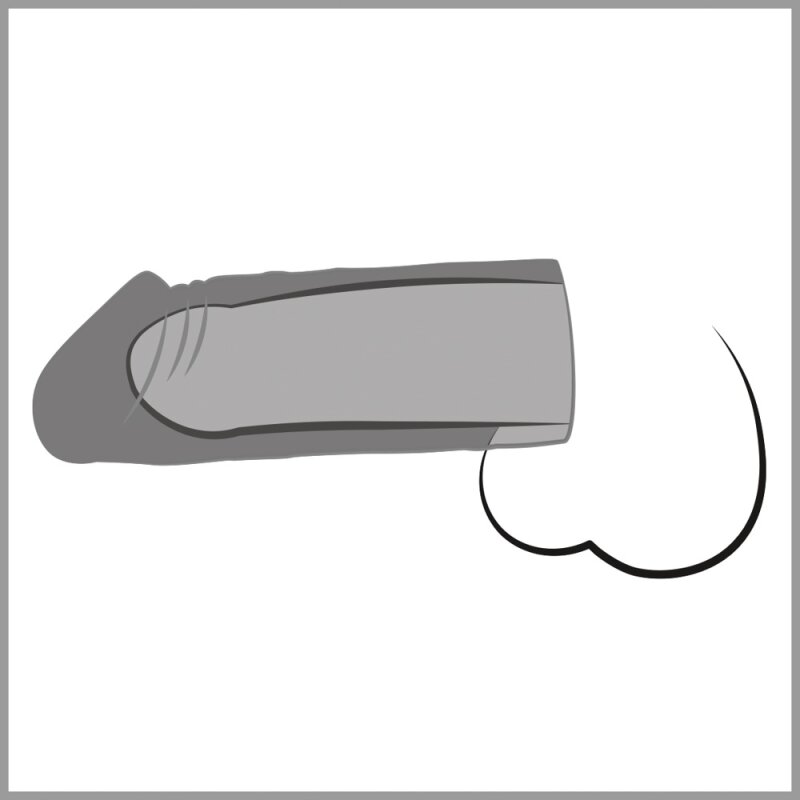 Mega Dick Sleeve Transparent