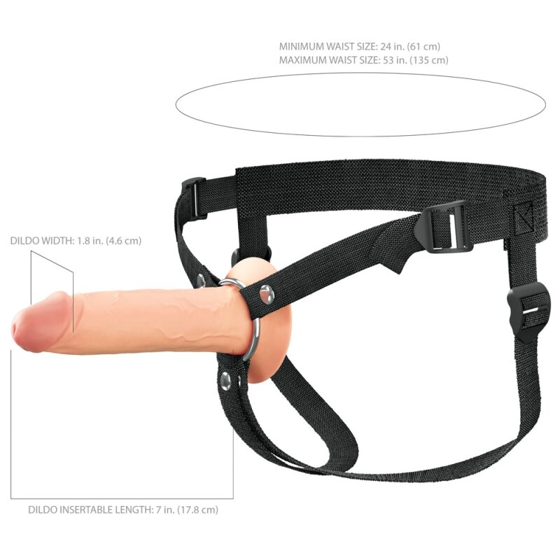 FXTE7" Hollow Strap-On Light