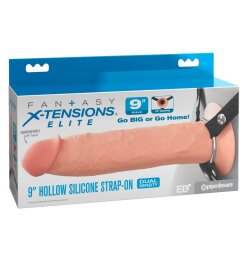 FXTE 9" Hollow Strap-On Dual