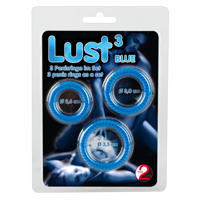 Lust Cock Ring Trio