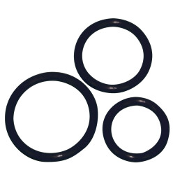 Silicone cock ring set 3 pcs