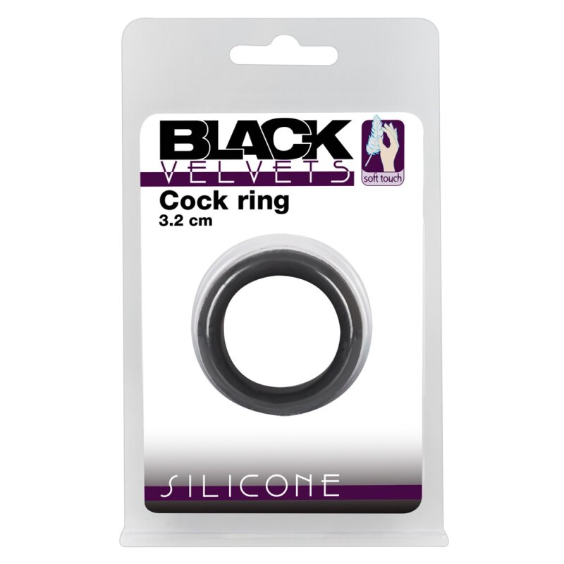 Black Velvets Cock Ring 3,2 cm