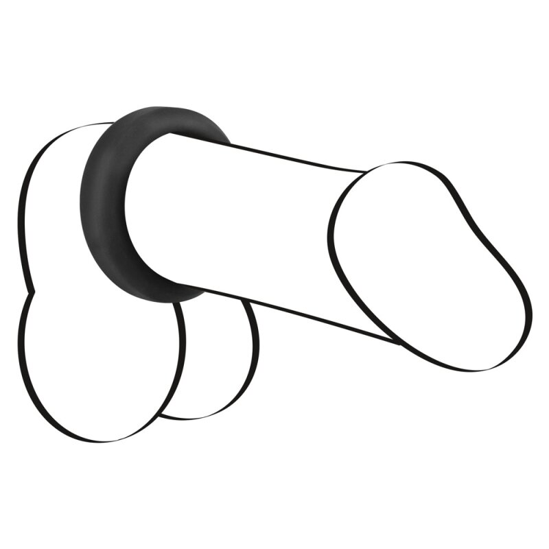 Black Velvets Cock Ring 3,8 cm