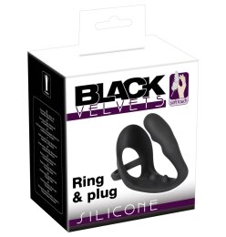 Black Velvets Ring + Plug