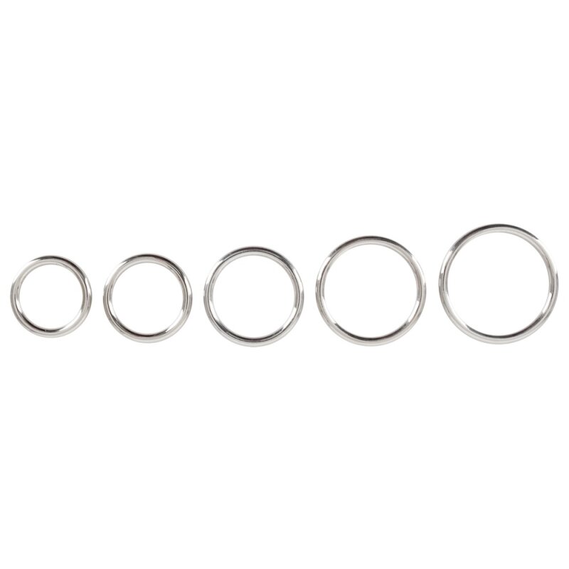 Bad Kitty Metall-Ringe 5er-Set