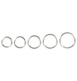 Bad Kitty Metall-Ringe 5er-Set