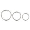 Metallic Silicone Cock ring se