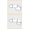 Metallic Silicone Cock ring se