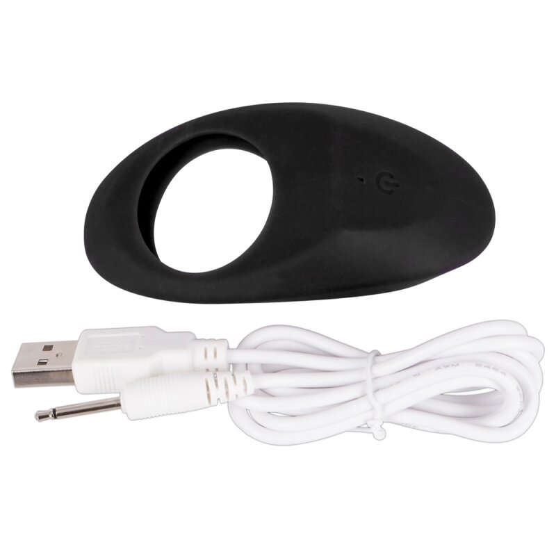 Lust Vibrating Cock Ring Black