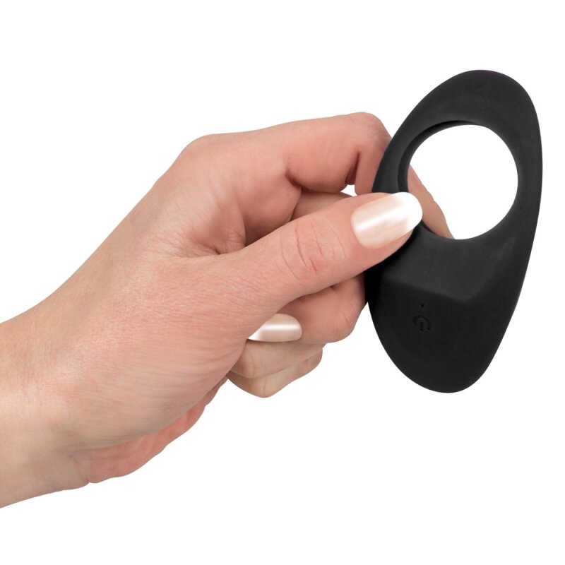 Lust Vibrating Cock Ring Black