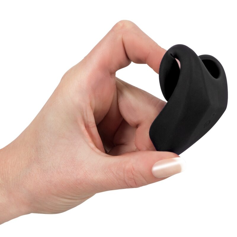 Lust Vibrating Cock Ring Black