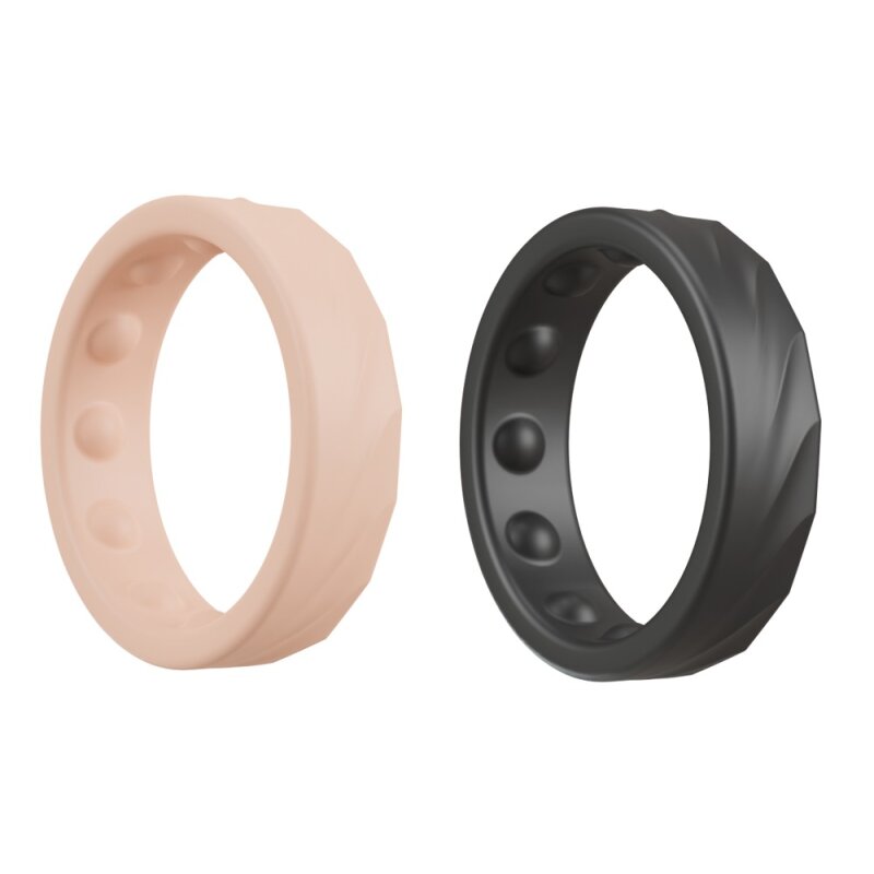 4 in 1 Cock Rings 2-PC Set