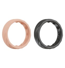4 in 1 Cock Rings 2-PC Set