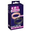 4 in 1 Cock Rings 2-PC Set