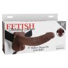 9" Hollow Strap-on with Balls