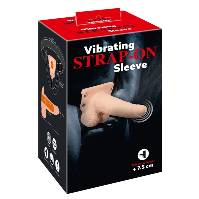 Vibrating Strap-On Sleeve