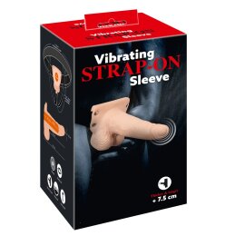 Vibrating Strap-On Sleeve