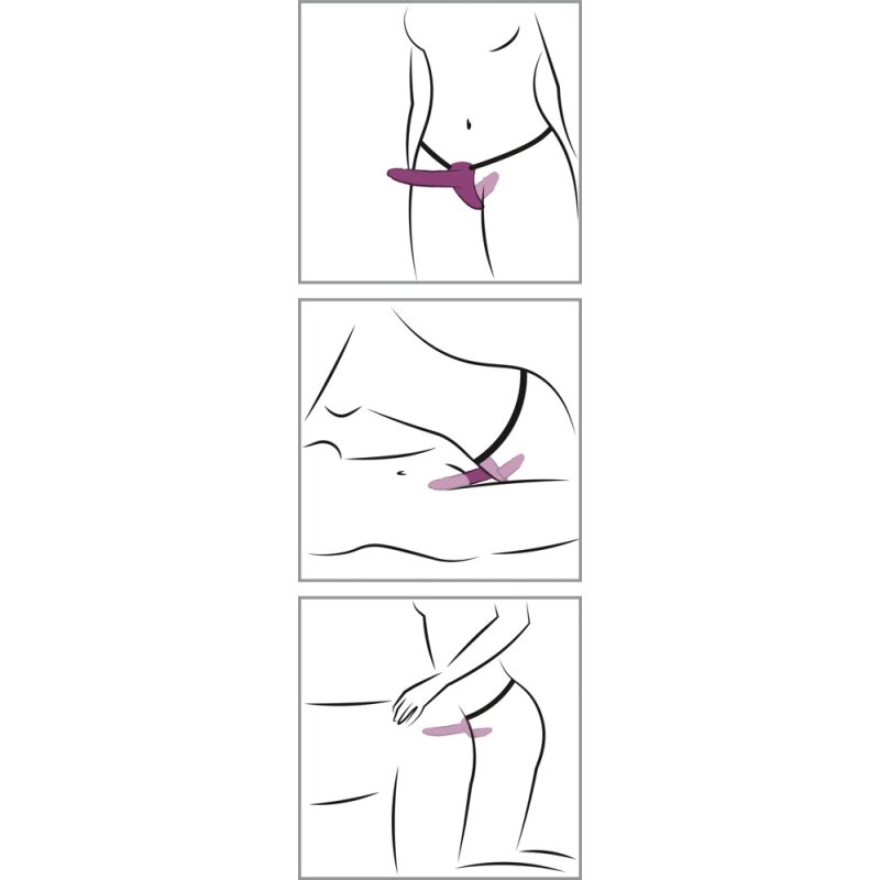 Vibrating Strap-On Duo