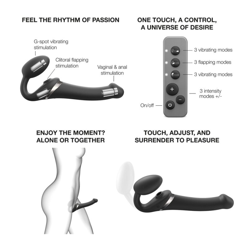 Multi Orgasm Bendable S Black
