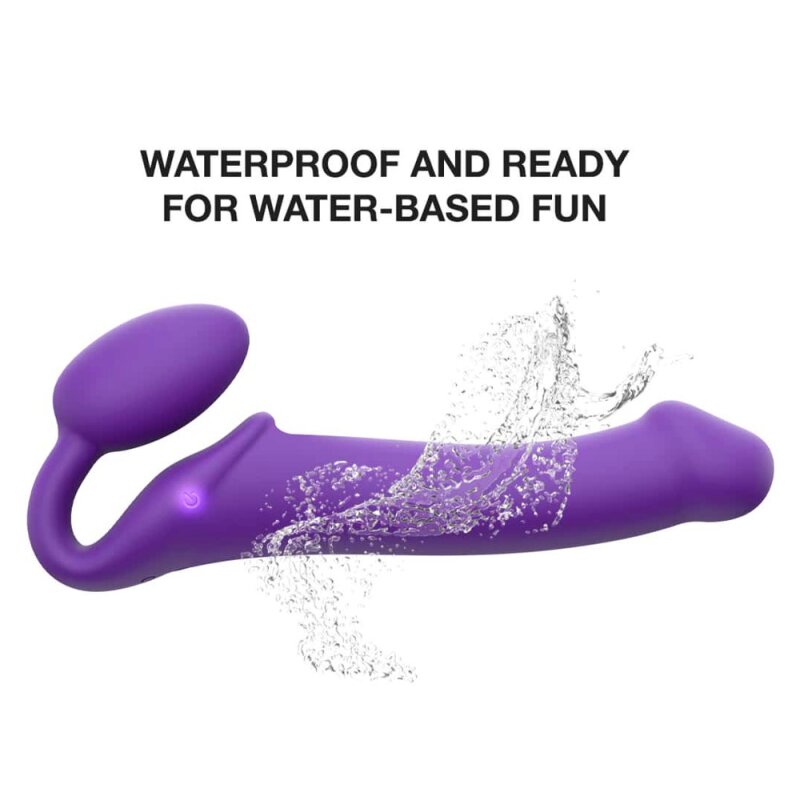 Vibrating Bendable Strap-On