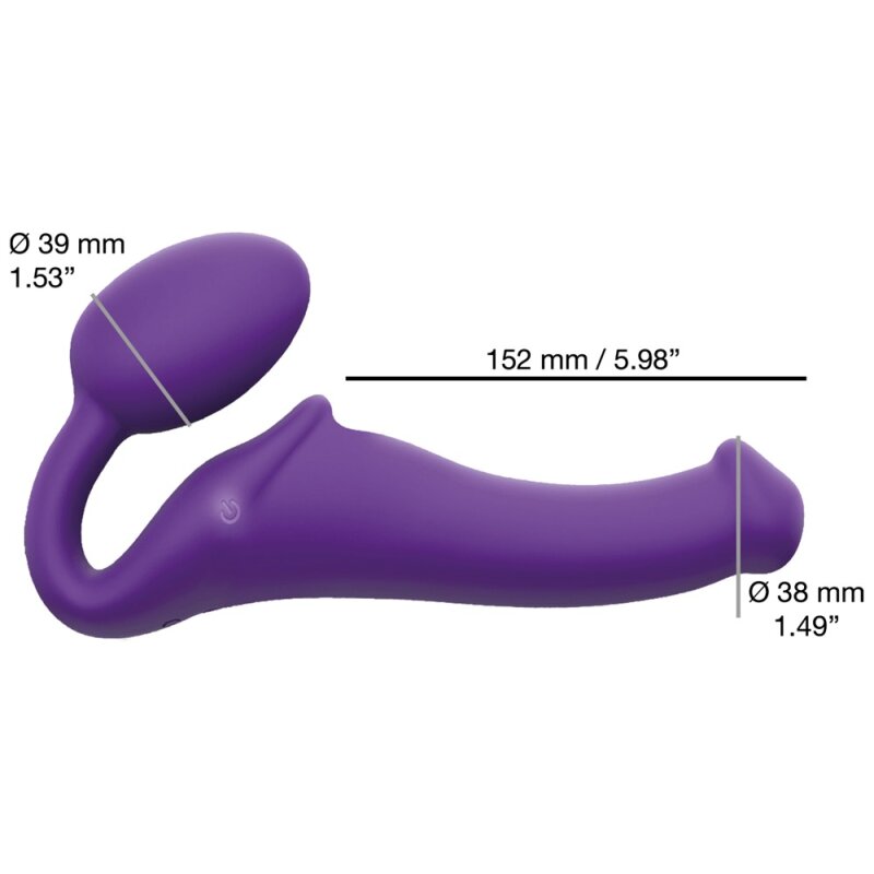 Vibrating Bendable Strap-On