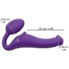 Vibrating Bendable Strap-On