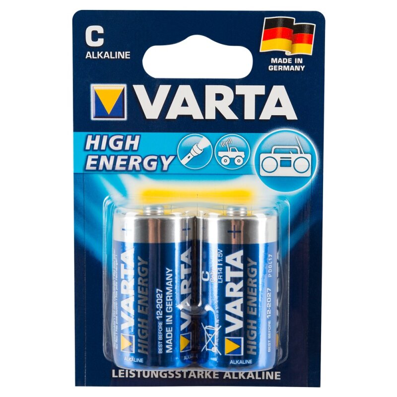 2 C Batteries