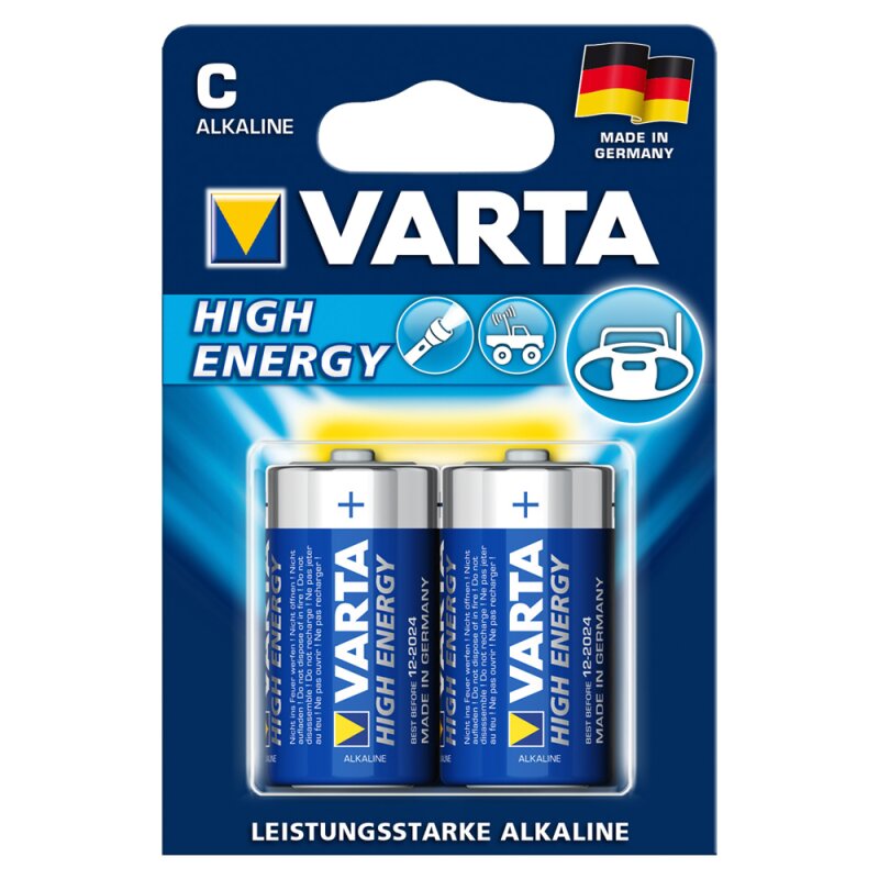 2 C Batteries