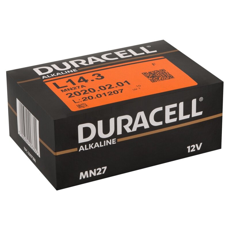 Batterie Duracell 27A 10x1er
