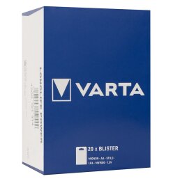 Batterie Varta AA 20x4er