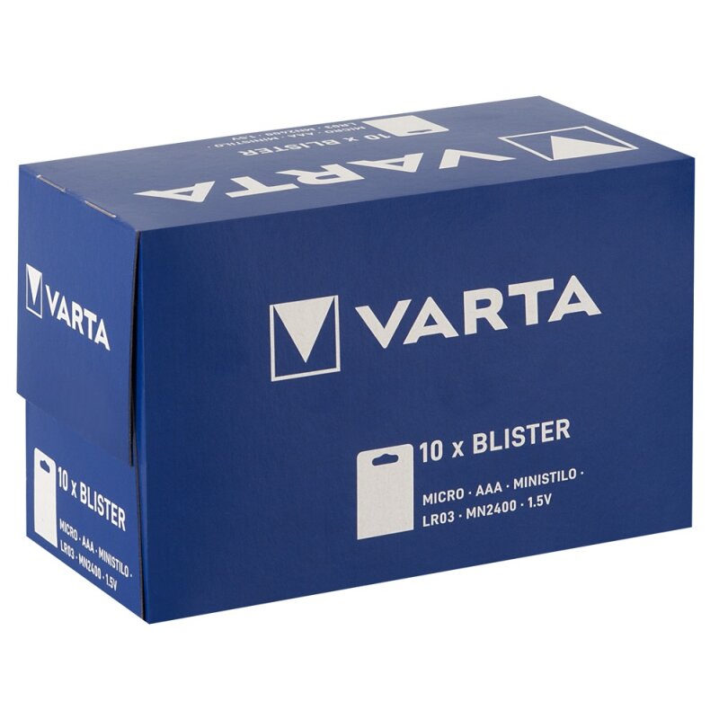 Batterie Varta AAA 10x4er
