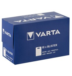 Batterie Varta AAA 10x4er