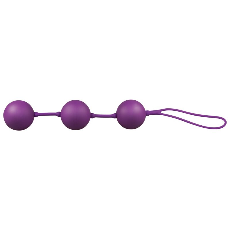 Velvet Purple Balls 3er Kugeln