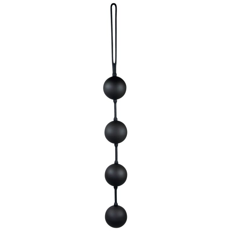 Velvet Black Balls 4er Kugeln