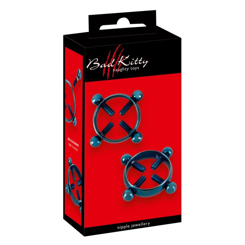 Bad Kitty Nipple Jewellery Blu
