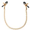 FFS Gold Chain Nipple Clamps